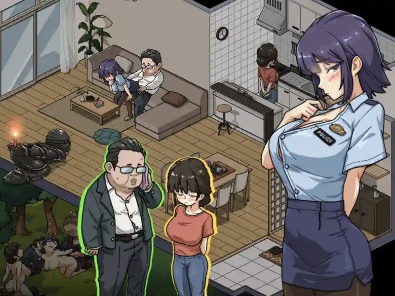 极道无赖EX 女警鮎川光 探索场景 详情图 3