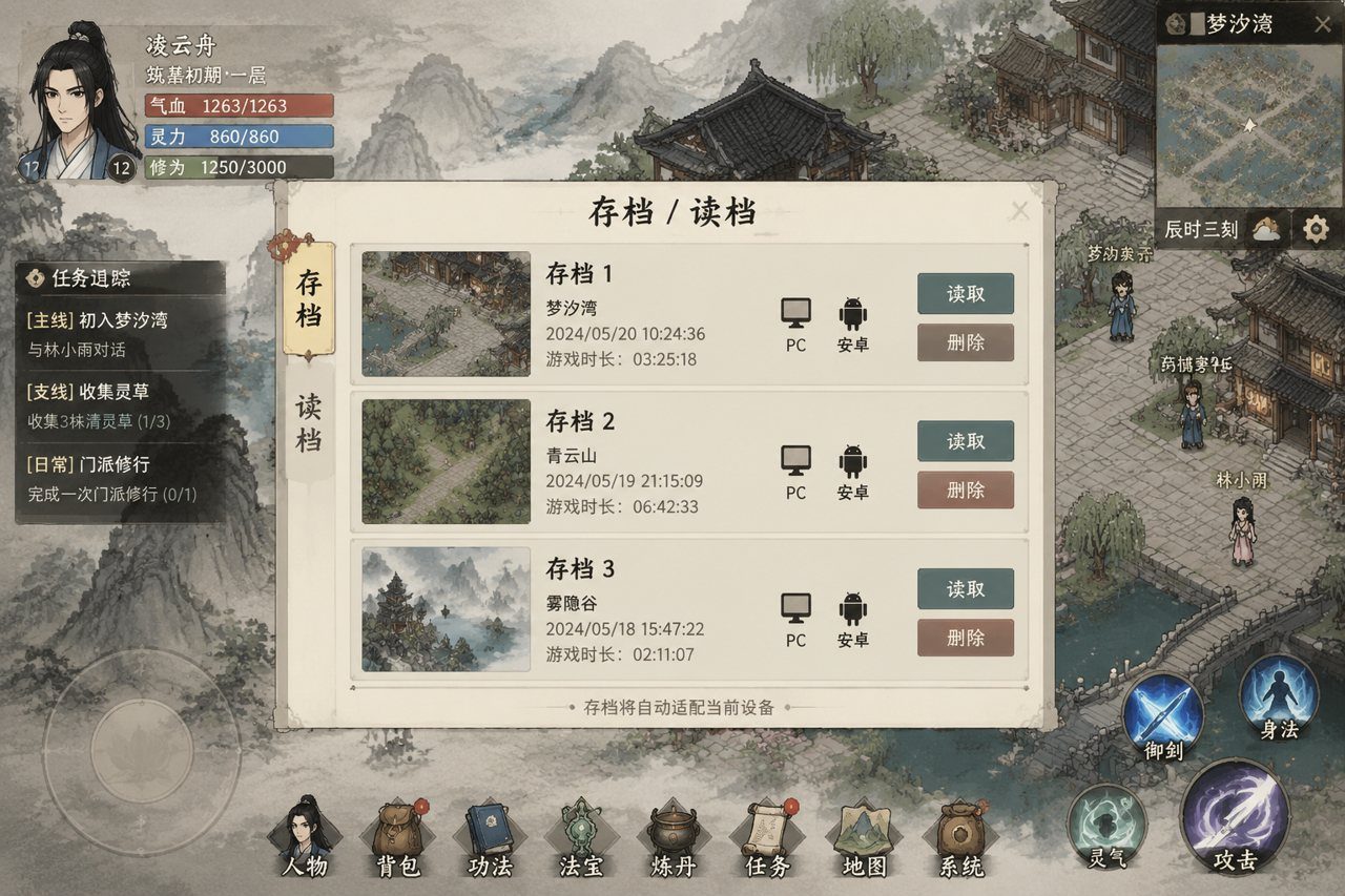 谪仙索欢录 实机画面 预览图