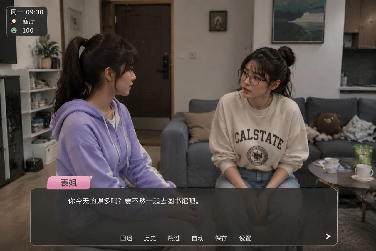 我的可爱表姐 地图探索 场景图 7