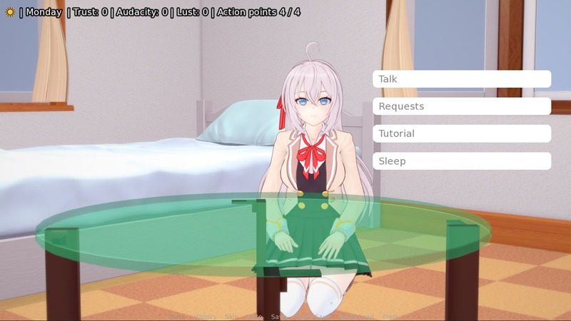 与阿尔雅一起生活 Living With Alya 版 角色路线 场景图 1